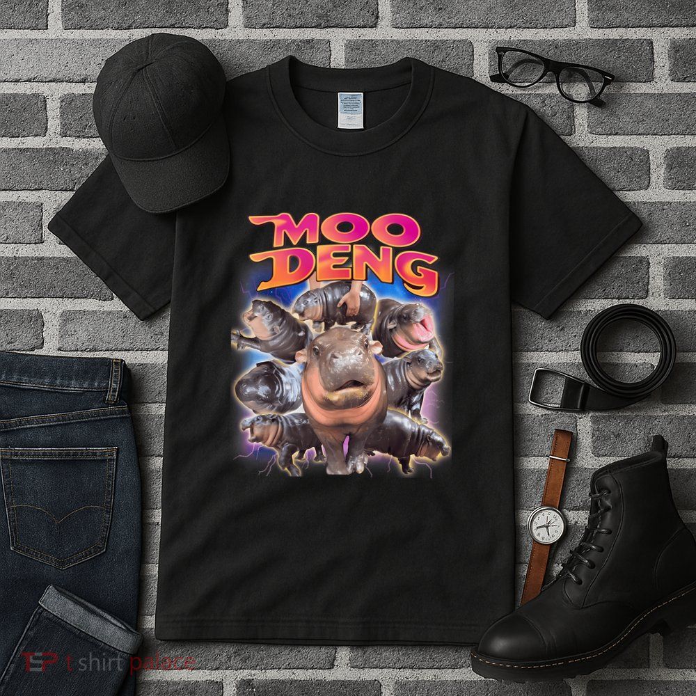 Moo Deng Baby Hippo Tall T-Shirt