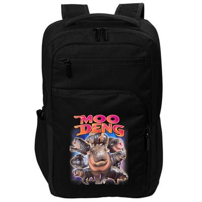 Moo Deng Baby Hippo Impact Tech Backpack