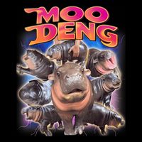 Moo Deng Baby Hippo Bucket Hat