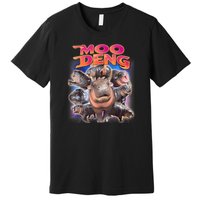 Moo Deng Baby Hippo Premium T-Shirt