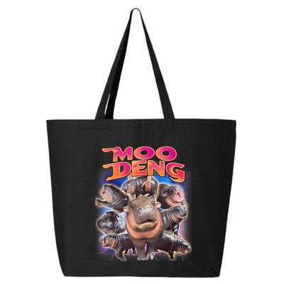 Moo Deng Baby Hippo 25L Jumbo Tote