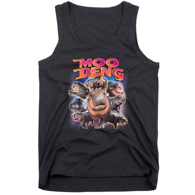 Moo Deng Baby Hippo Tank Top
