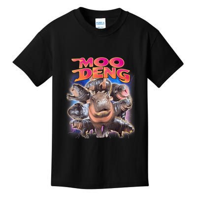 Moo Deng Baby Hippo Kids T-Shirt