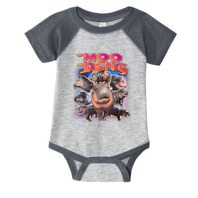 Moo Deng Baby Hippo Infant Baby Jersey Bodysuit