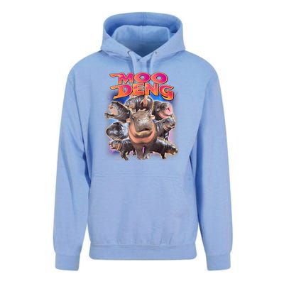 Moo Deng Baby Hippo Unisex Surf Hoodie