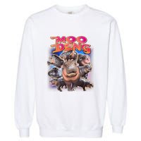 Moo Deng Baby Hippo Garment-Dyed Sweatshirt