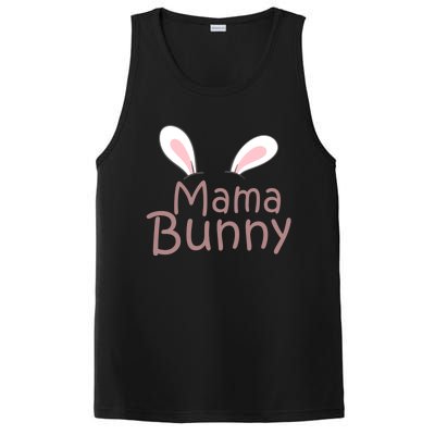 Mama Daddy Bunny Easter Day Dad Pregnant Mom Matching Couple Gift PosiCharge Competitor Tank