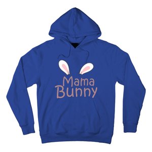 Mama Daddy Bunny Easter Day Dad Pregnant Mom Matching Couple Gift Hoodie