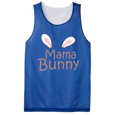 Mama Daddy Bunny Easter Day Dad Pregnant Mom Matching Couple Gift Mesh Reversible Basketball Jersey Tank