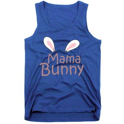 Mama Daddy Bunny Easter Day Dad Pregnant Mom Matching Couple Gift Tank Top