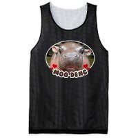 Moo Deng Bouncy Pig In Thai Picture The Cute Baby Hippo Mesh Reversible Basketball Jersey Tank