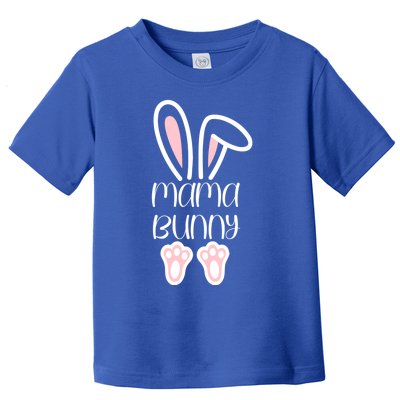 Mama Daddy Bunny Easter Day Dad Pregnant Mom Matching Couple Gift Toddler T-Shirt