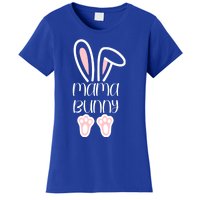 Mama Daddy Bunny Easter Day Dad Pregnant Mom Matching Couple Gift Women's T-Shirt