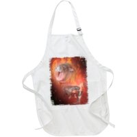 Moo Deng Bouncy Pig In Thai Fire Picture The Cute Baby Hippo Apron