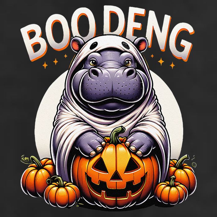 Moo Deng Baby Hippo Moo Deng Costume For Boo Deng Halloween Cool Comfort Performance Bucket Hat