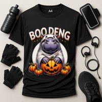 Moo Deng Baby Hippo Moo Deng Costume For Boo Deng Halloween Performance Shirt