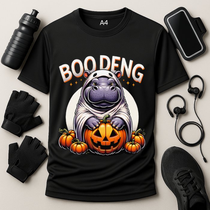 Moo Deng Baby Hippo Moo Deng Costume For Boo Deng Halloween Performance Shirt
