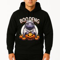 Moo Deng Baby Hippo Moo Deng Costume For Boo Deng Halloween Hoodie
