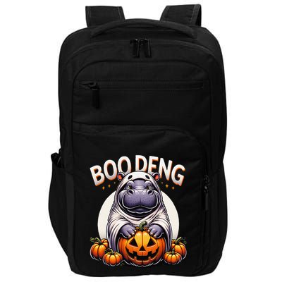 Moo Deng Baby Hippo Moo Deng Costume For Boo Deng Halloween Impact Tech Backpack