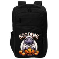 Moo Deng Baby Hippo Moo Deng Costume For Boo Deng Halloween Impact Tech Backpack
