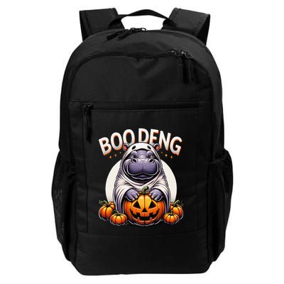 Moo Deng Baby Hippo Moo Deng Costume For Boo Deng Halloween Backpack