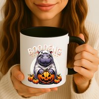 Moo Deng Baby Hippo Moo Deng Costume For Boo Deng Halloween Mug
