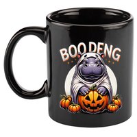 Moo Deng Baby Hippo Moo Deng Costume For Boo Deng Halloween 11oz C Handle Ceramic Mug