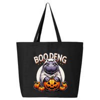 Moo Deng Baby Hippo Moo Deng Costume For Boo Deng Halloween 25L Jumbo Tote
