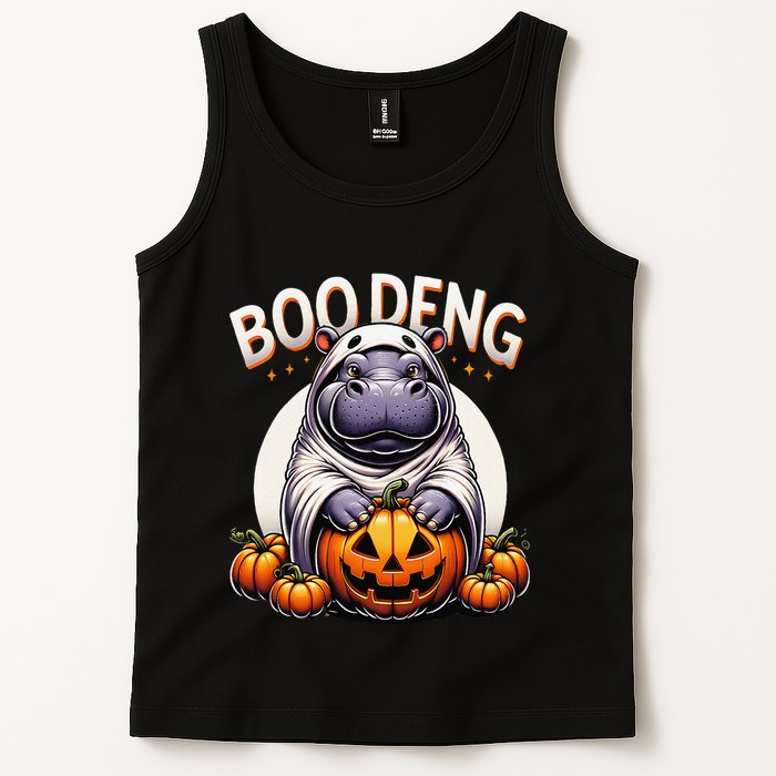 Moo Deng Baby Hippo Moo Deng Costume For Boo Deng Halloween Tank Top