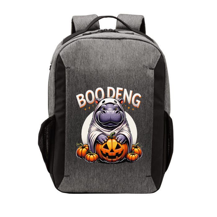 Moo Deng Baby Hippo Moo Deng Costume For Boo Deng Halloween Vector Backpack