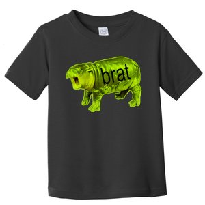 Moo Deng Brat Cute Baby Hippo Toddler T-Shirt