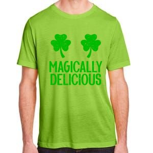 Magically Delicious Boobs Naughty St Patricks Day Gift Adult ChromaSoft Performance T-Shirt