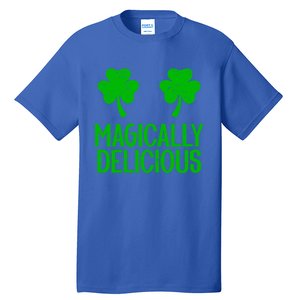 Magically Delicious Boobs Naughty St Patricks Day Gift Tall T-Shirt