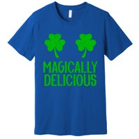 Magically Delicious Boobs Naughty St Patricks Day Gift Premium T-Shirt