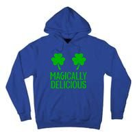 Magically Delicious Boobs Naughty St Patricks Day Gift Tall Hoodie