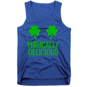 Magically Delicious Boobs Naughty St Patricks Day Gift Tank Top