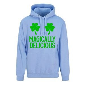 Magically Delicious Boobs Naughty St Patricks Day Gift Unisex Surf Hoodie