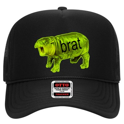 Moo Deng Brat Cute Baby Hippo Trucker Hat