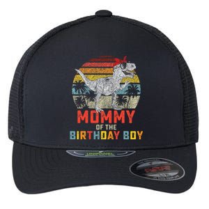 Mommy Dinosaur Birthday Mom Matching Family Flexfit Unipanel Trucker Cap