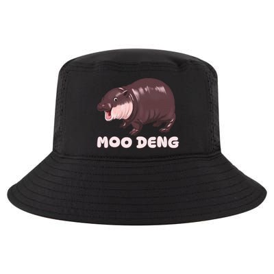 Moo Deng Bouncy Pig The Cute Baby Cool Comfort Performance Bucket Hat