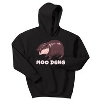 Moo Deng Bouncy Pig The Cute Baby Kids Hoodie