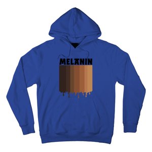 Melanin Drippin Black Pride African American Black History Funny Gift Hoodie