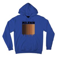 Melanin Drippin Black Pride African American Black History Funny Gift Hoodie