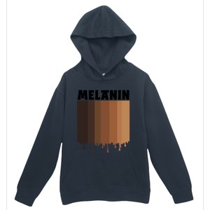 Melanin Drippin Black Pride African American Black History Funny Gift Urban Pullover Hoodie