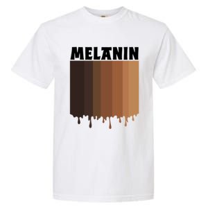 Melanin Drippin Black Pride African American Black History Funny Gift Garment-Dyed Heavyweight T-Shirt