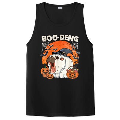 Moo Deng Cute Baby Pygmy Hippo Bouncy Pig In Thai Halloween PosiCharge Competitor Tank