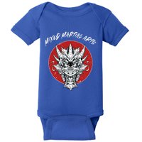 Mma Dragon Cage Fighter Free Fighting Mixed Martial Arts Gift Baby Bodysuit