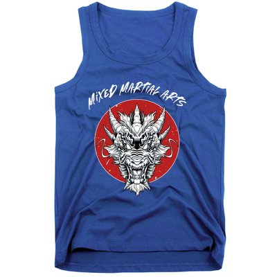 Mma Dragon Cage Fighter Free Fighting Mixed Martial Arts Gift Tank Top