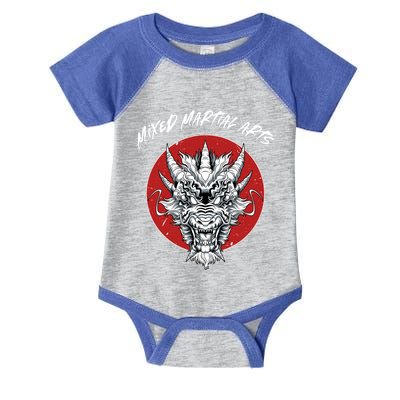 Mma Dragon Cage Fighter Free Fighting Mixed Martial Arts Gift Infant Baby Jersey Bodysuit