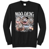 Moo Deng Cute Funny Hippo Sweatshirt